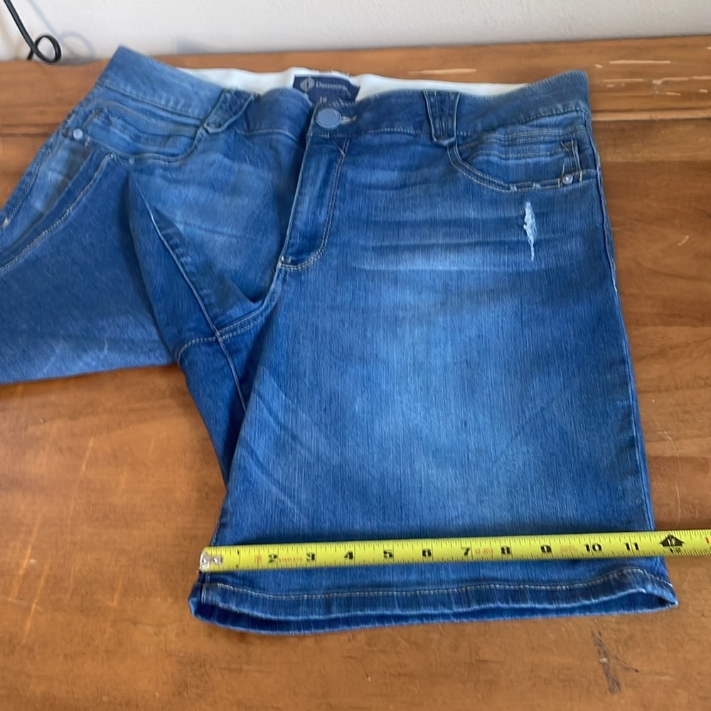 Democracy Absolution Light Blue Bermuda Denim Sho… - image 6